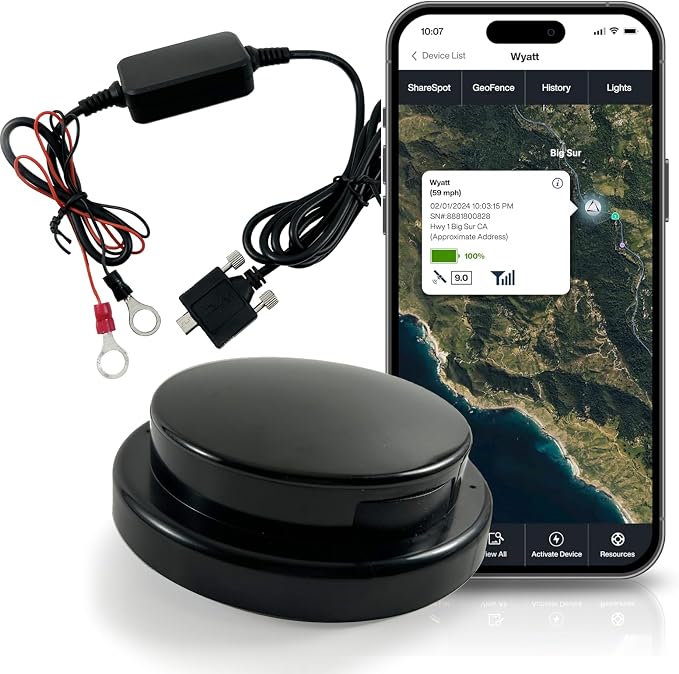 LandAirSea Overdrive Permanent GPS Tracker by LandAirSeaSystems