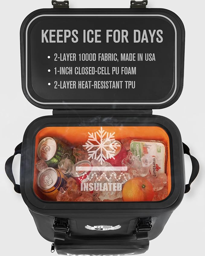 Magnetic Soft Cooler, Zipperless Soft Sided Cooler Bag - Image 3