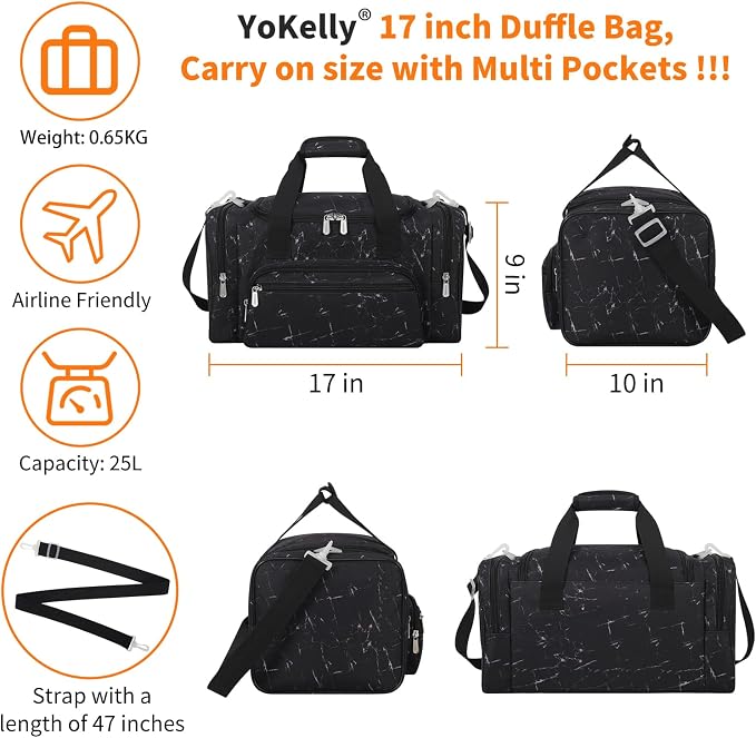 17 inch Small Duffle Bag - Image 6