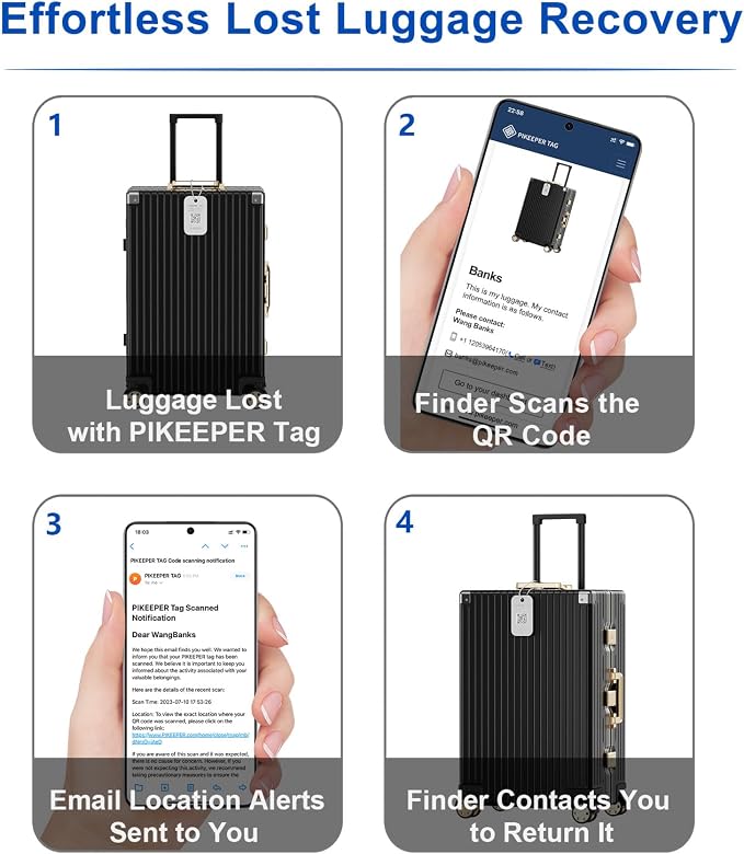 Smart QR Code Luggage Tags - Image 5