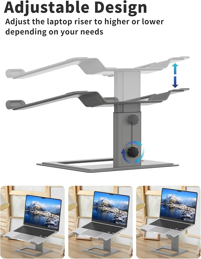 SOUNDANCE Adjustable Laptop Stand - Image 3