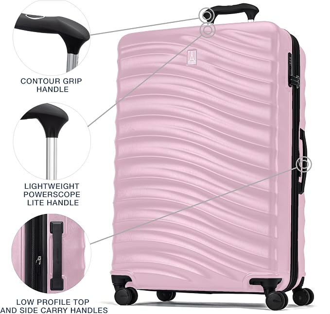 Travelpro Maxlite Air V2 Hardside Expandable Checked Luggage, 8 Spinner Wheels - Image 2