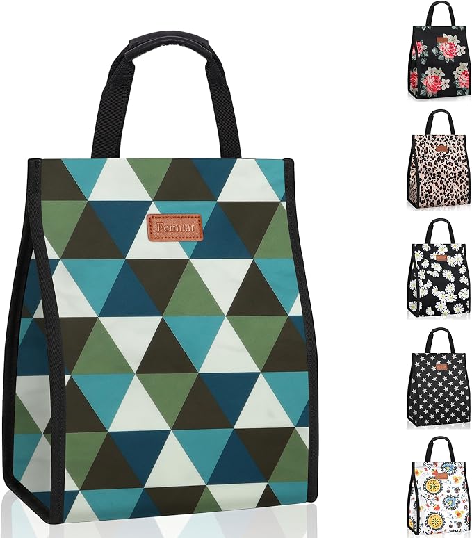 Lunch Bags for Women Insulated Reusable Lunch Tote by GuangzhouTailinTechnologyCo