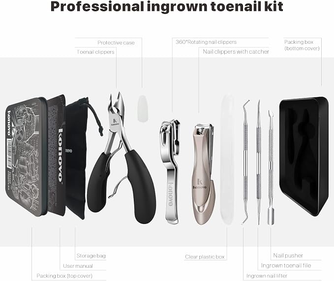 Toenail Clippers for Seniors Thick Toenails, Toe Nail Clippers Adult Thick - Image 2