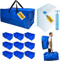 20 Pack Heavy Duty Extra Large Moving Totes by MattEasy