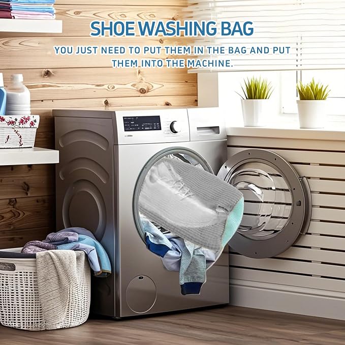 Shoe washing machine bag, Sneaker Laundry Bag - Image 7