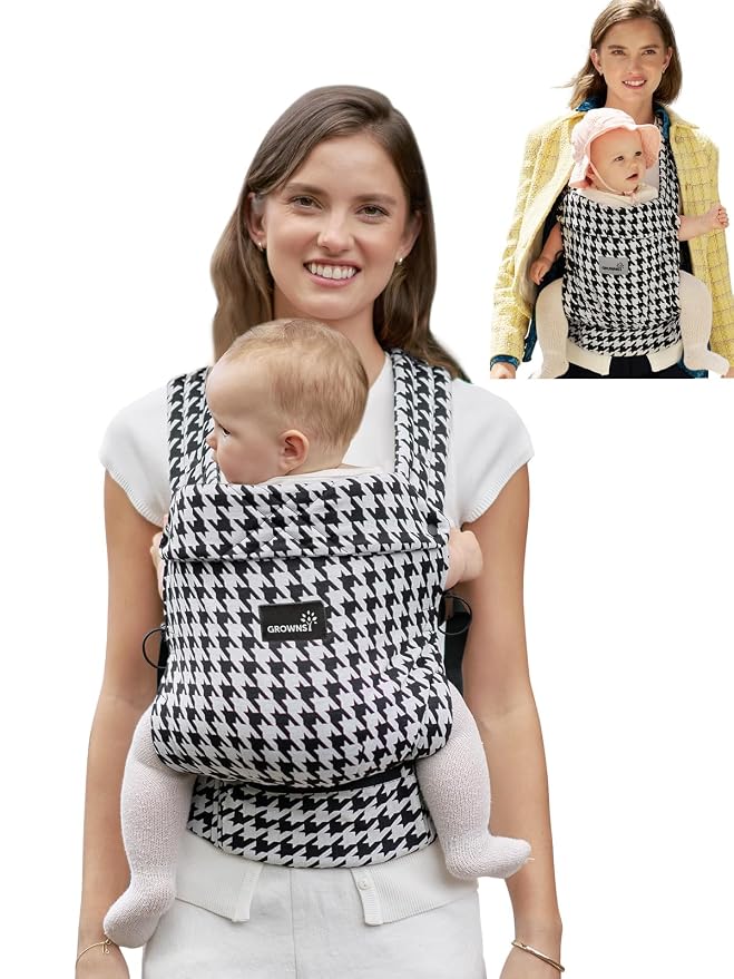 GROWNSY Baby Carrier Newborn to Toddler, Ergonomic Baby Toddler Carrier Slings by GROWNSY