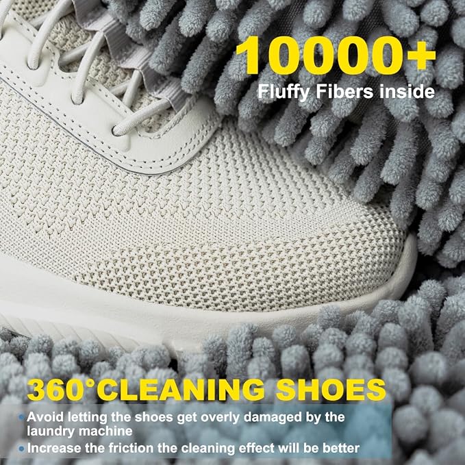 Shoe Washing Machine Bag – 360° Deep Clean Sneaker Laundry Bag - Image 2