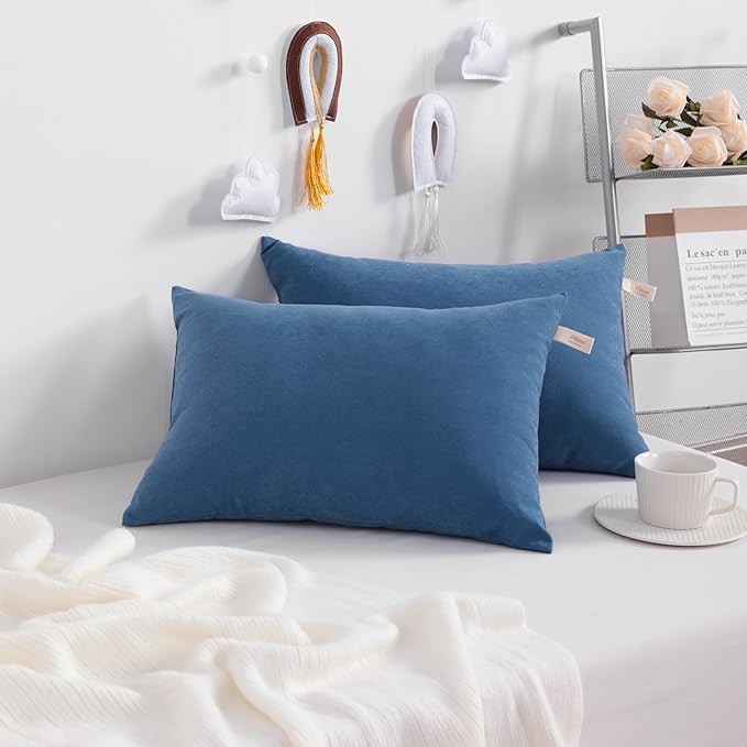 NTBAY Toddler Pillows, Down Alternative 13"x18" Pillows, Machine Washable - Image 2
