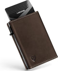 LORZOR Wallet for Men with Metal Card Holder, Pop Up Wallet, Finest Full Grain by LORZOR