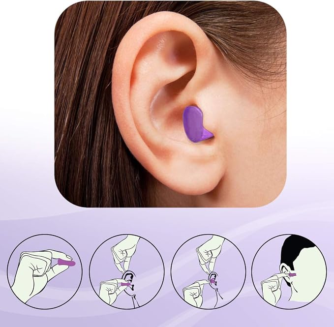 MOLDEX Ultra Soft Foam Earplugs 40 Pairs Comfortable Earplugs - Image 2