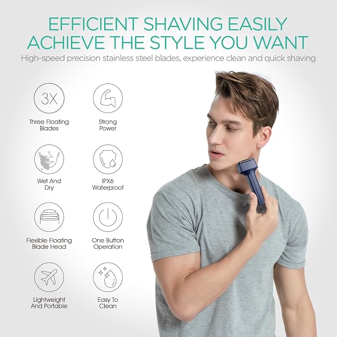 VOYOR Foil Shaver Electric Razor - Image 2