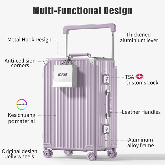 Aluminium Frame Checked-Luggage - Image 2