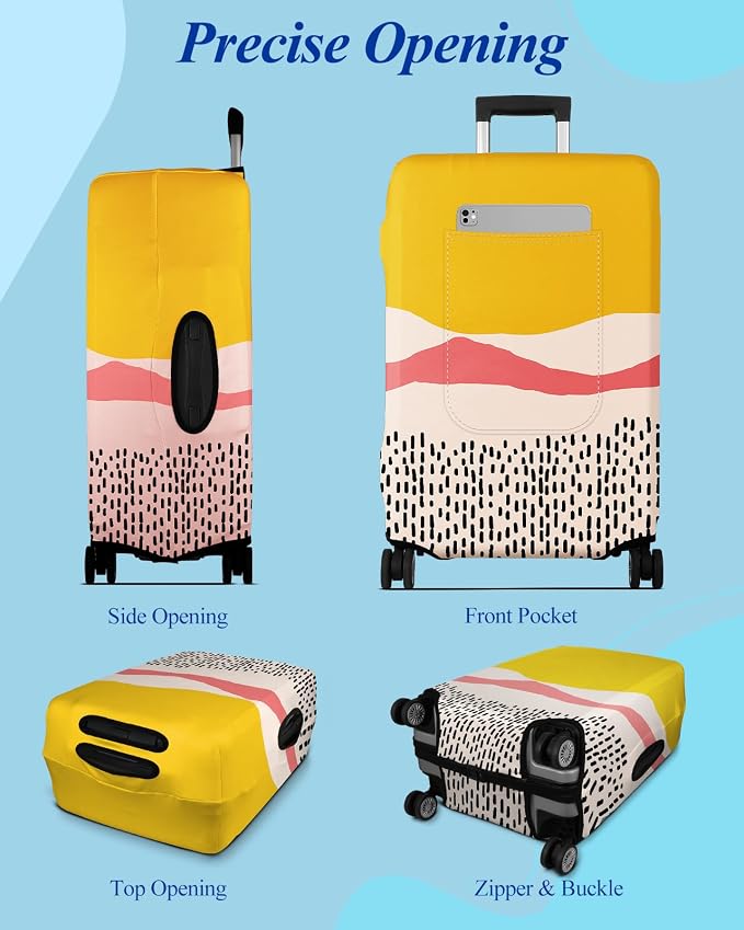 Slohif Luggage Cover for Suitcase Tsa Approved Protector - Image 5