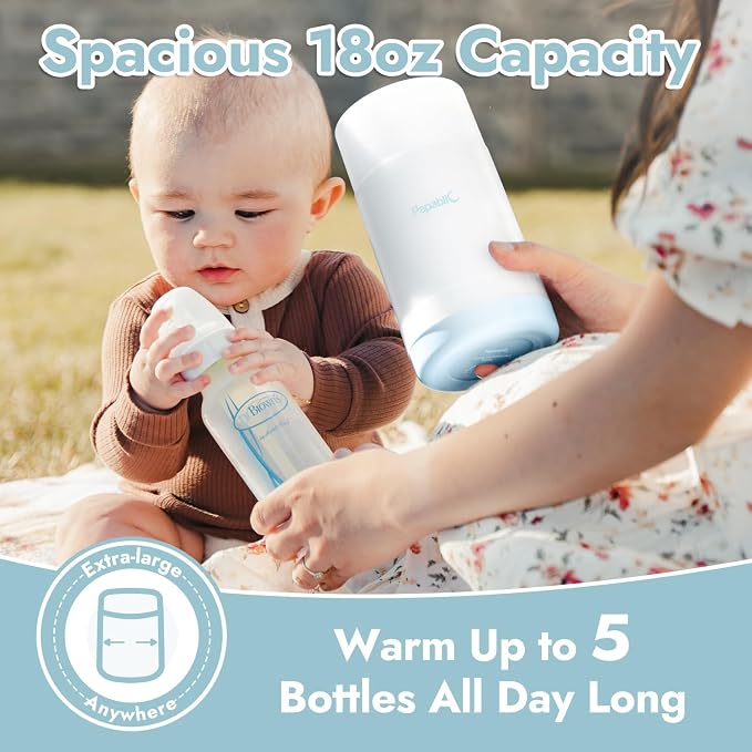 Papablic Portable Travel Baby Bottle Warmer Plus - Image 2