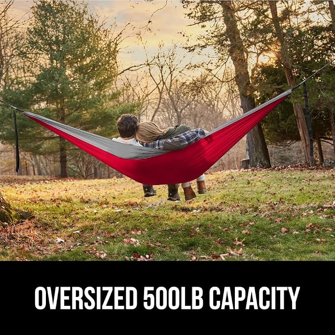 GORILLA GRIP Durable Portable Camping Hammock, Holds 400lbs - Image 3