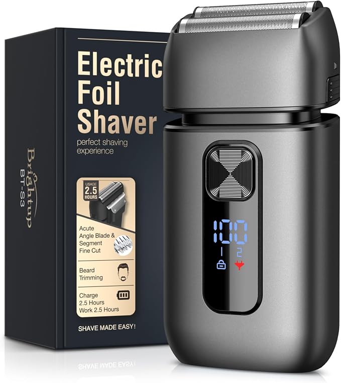 Brightup Foil Shaver, Mens Electric Razor, Shavers by Brightup