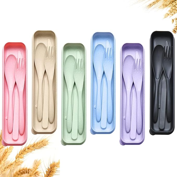 Reusable Travel Utensils Set by YDYTOP