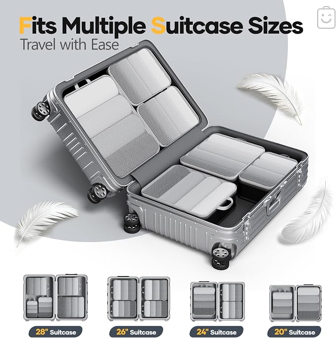 Veken 6/9/11 Set Compression Packing Cubes - Image 7