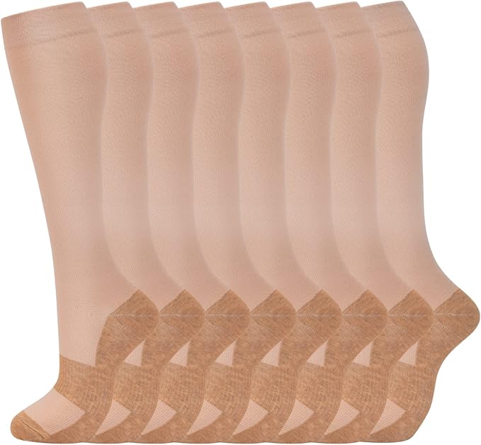 fenglaoda 8 Pairs Compression Socks - Image 6