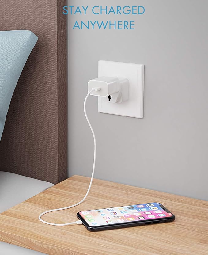 Ceptics European Travel Plug Adapter, Universal to European EU, Power Charge - Image 2