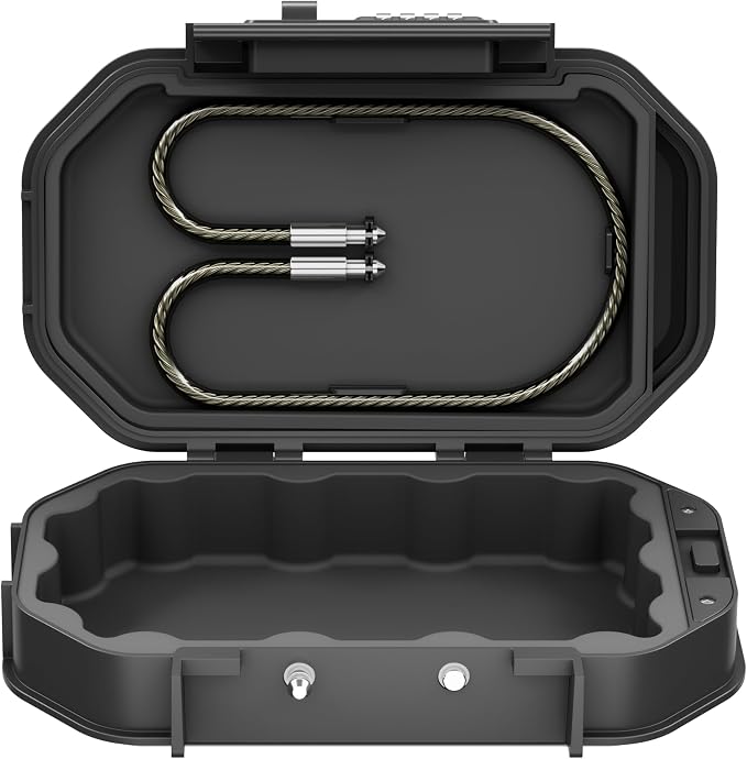 portable Safe Box, Combination Security Case LockBox - Image 5