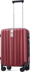 Hanke 20 Inch Carry On Luggage 22x14x9 Airline Approved Lightweight PC Hard by Hanke