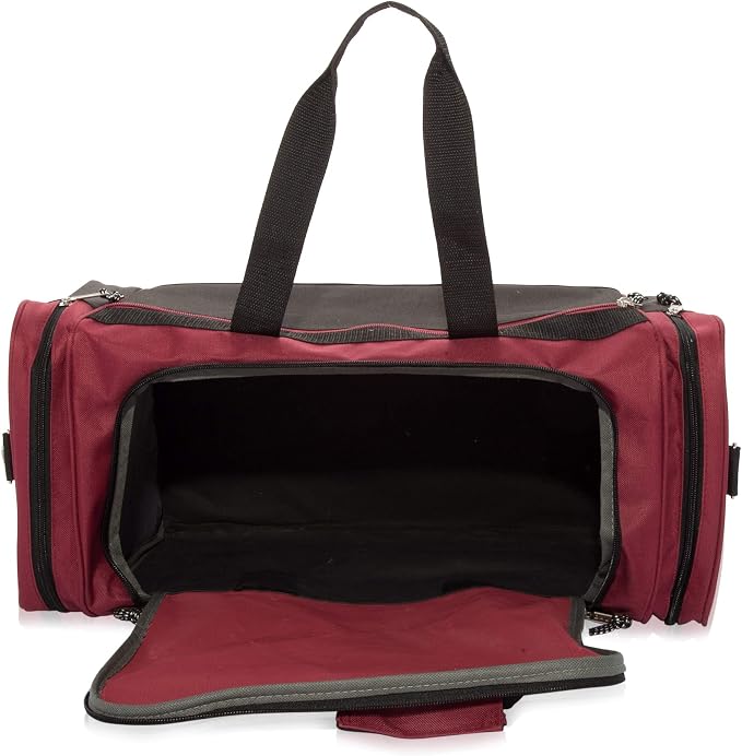 DALIX 21" Blank Sports Duffle Bag Gym Bag Travel Duffel - Image 5