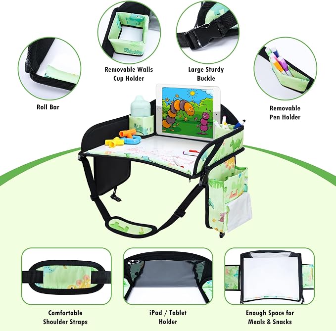 Kids Travel Tray, Car Seat Tray - Image 6