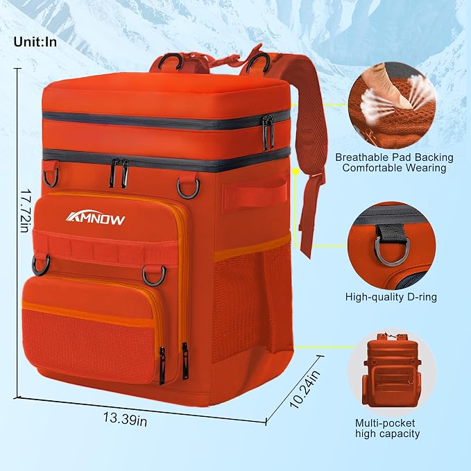 Backpack Cooler Insulated Leak Proof - Image 6