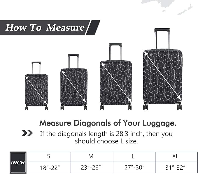 HYPER VENTURE Washable Luggage Cover - Image 5
