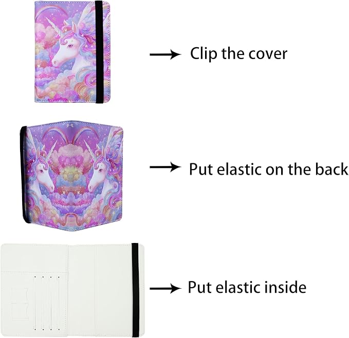 Passport Holder for Women and Men PU Leather Passport Cover for Travel - Image 3