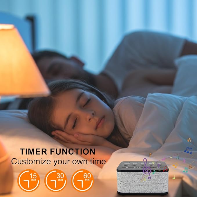 LUXSWAY White Noise Machine, Sleep Sound Machine - Image 3