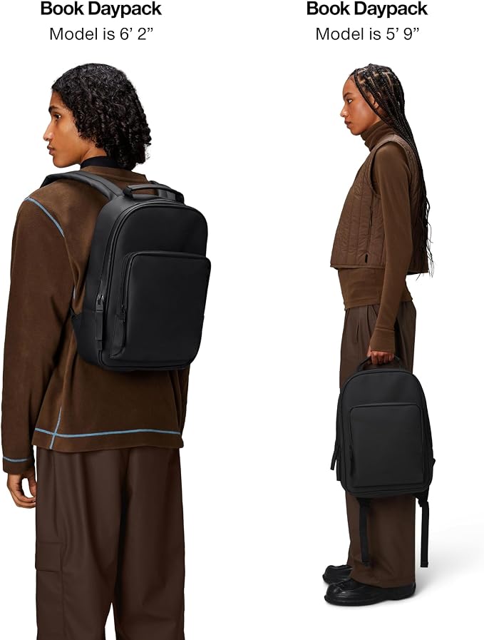 RAINS Regular Book Daypack, Laptop Bag, Waterproof, 2 Year Warranty - Image 3