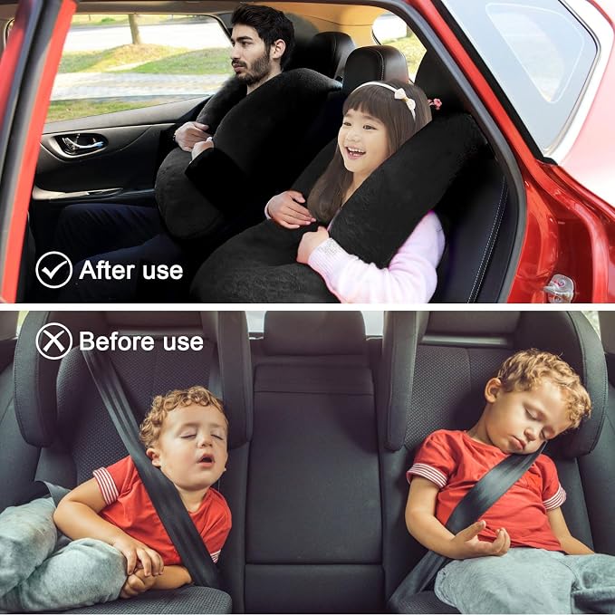 Travel Pillow, Travel Pillow for Kids, Sleeper Hold Pillow Travel, Removable - Image 2