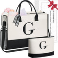 BAGAIL Initial Tote Bag, Personalized Birthday Gifts by BAGAIL