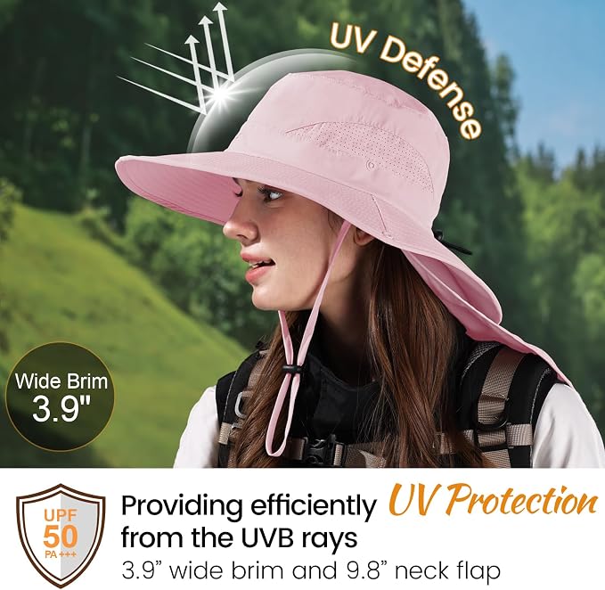ZOORON Sun Hat for Men Women Fishing Hat - Image 3