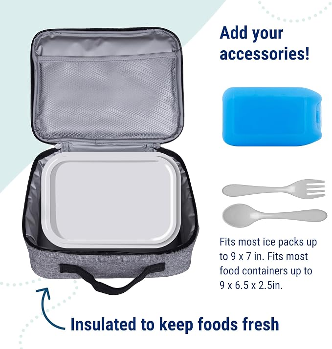 Wildkin Kids Insulated Lunch Box – Durable and Reusable - Image 5