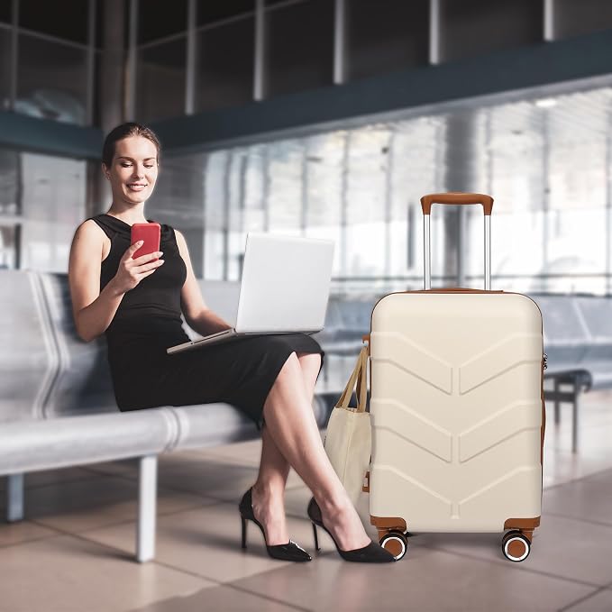 Hardside Carry On Luggage 22x14x9 Airline Approved - Image 7
