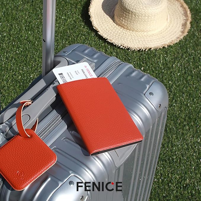 Fenice Classic Passport Cover Holder Wallet Case - Image 2