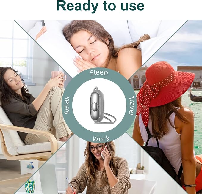 Sleep Aid Device, Micro-Current Sleep Instrument Anxiety Device, Portable - Image 5