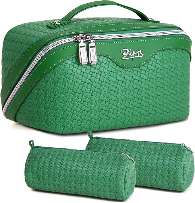 BOYATU Travel Makeup Bags for Women: Large Cosmetic Organizer Bag by BOYATU