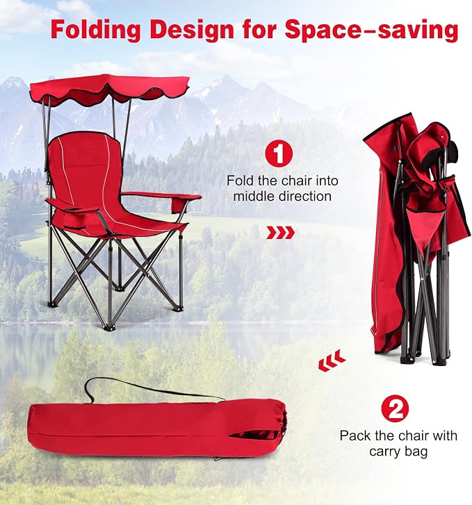 S AFSTAR Safstar Folding Camping Chair - Image 5