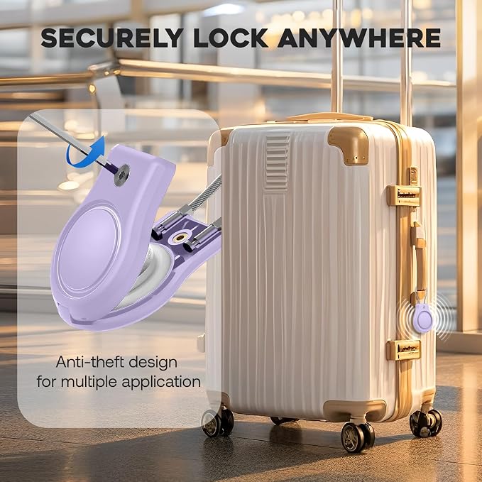 Waterproof AirTag Keychain Holder, Air tag Lock Case - Image 4