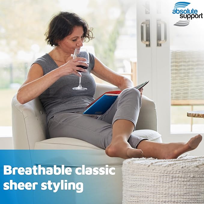 Made in USA - Sheer Compression Stockings - Image 6