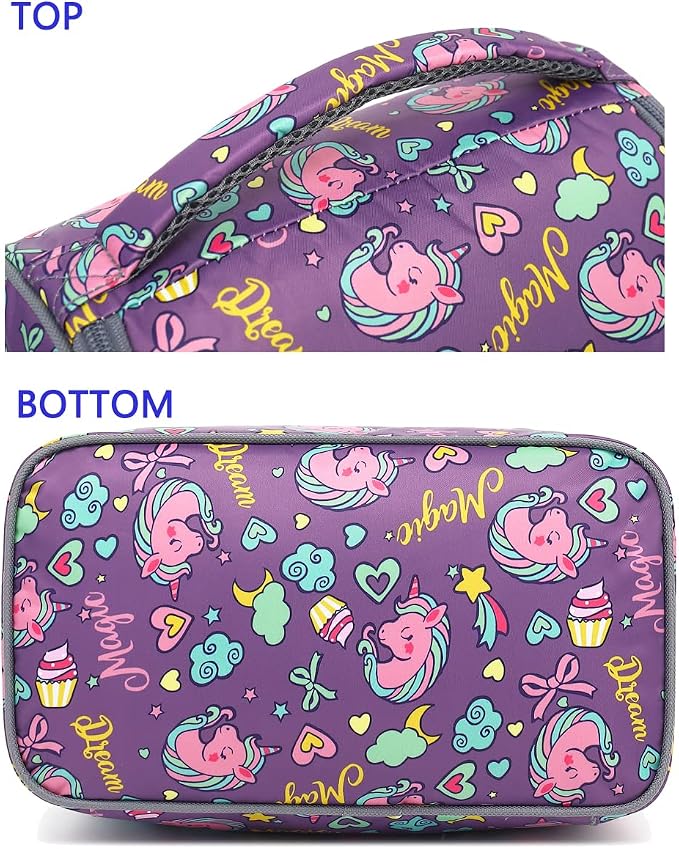 FlowFly Double Decker Cooler Insulated Lunch Bag Large Tote - Image 9