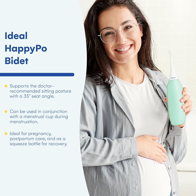 HappyPo The Original Portable Bidet - 300ml Peri Bottle - Image 2