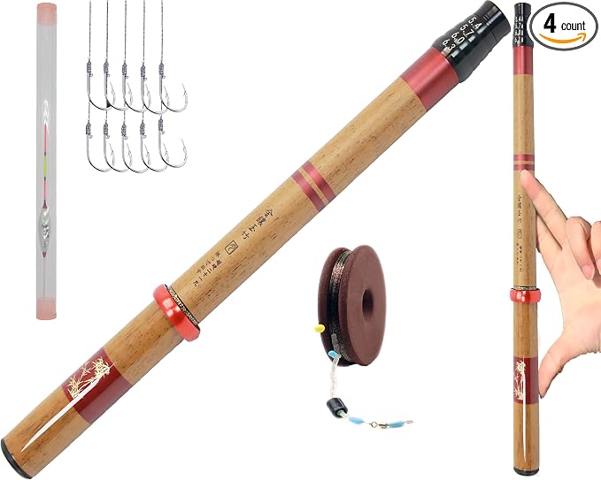 Telescopic Rod Kit Tenkara Fishing Rod Kit 20FT-Zoom Stream 4 Lengths by Unknown