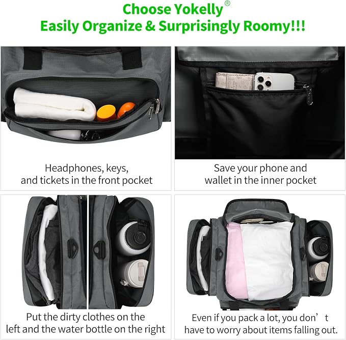 Sports Duffel Bag 20 inch for Travel Gym - Image 3
