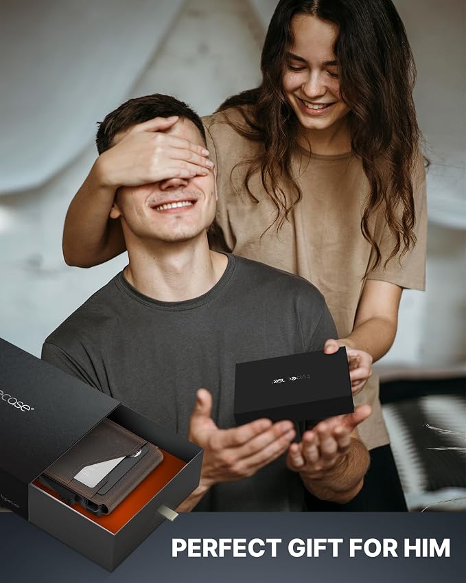 typecase Tactical Wallet for Men Card Holder: Pop Up Card Case, Full Grain - Image 6